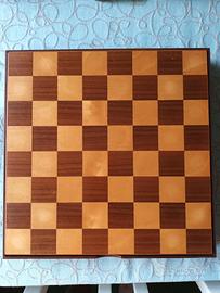 gioco scacchi in legno