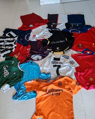 set 15 maglie da calcio 