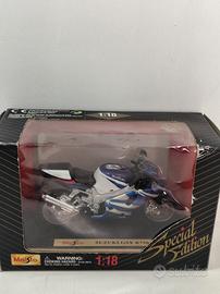 Modellino Suzuki GSX-R750 Maisto 1:18 - Special