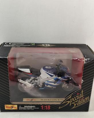 Modellino Suzuki GSX-R750 Maisto 1:18 - Special