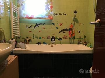 vasca da bagno jacuzzi e vetro originale