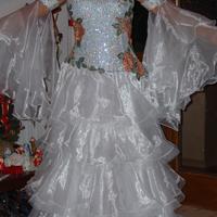 Vestito balli Standard Bianco