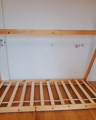 letto montessoriano a capanna