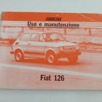 Libretto uso e manutenzione FIAT 126