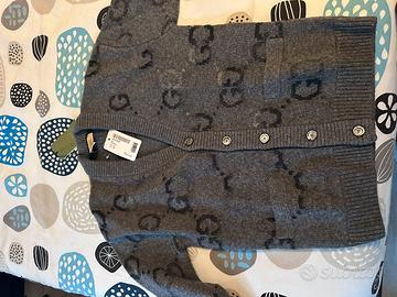 Maglione cardigan Gucci nuovo con cartellino