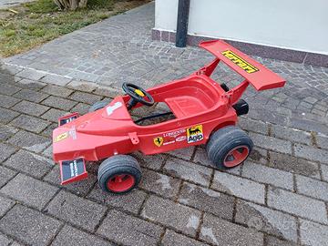 Macchina a pedali vintage Ferrari BIEMME anni 80