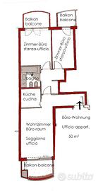 Bolzano, Via dei Combattenti - locale uso ufficio