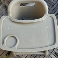 Seggiolone bimbo per bar e ristoranti in plastica