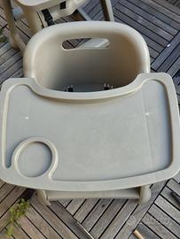 Seggiolone bimbo per bar e ristoranti in plastica