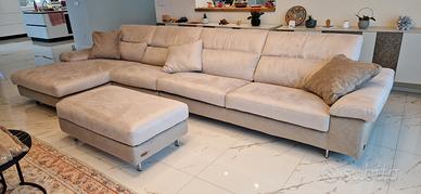 Divano Poltronesofá+Pouf contenitore 