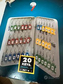 cassetta per chiavi numerate