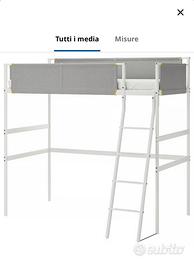 Letto a castello/soppalco ikea