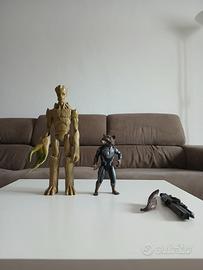 Action figure  Groot e Rocket