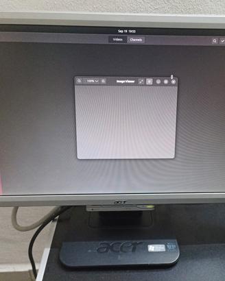 N.2 monitor Acer AL1916W LCD 19"