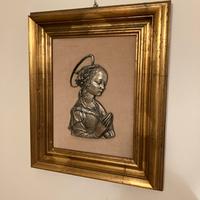 Quadro in bassorilievo madonna
