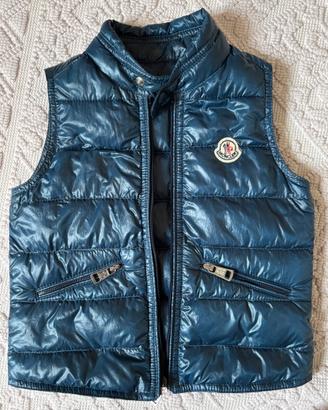 Moncler piumino smanicato baby