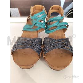 SANDALI DONNA CLARKS AZZURRI BLU