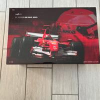 Modellino Ferrari Michael Schumacher Brasile 2006