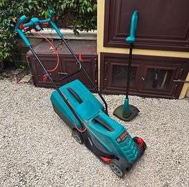 Tagliaerba Bosh Rotak 32 + Tagliabordi Bosh Art 26