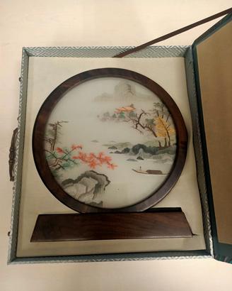 soprammobile originale cinese (Suzhou embroidery)