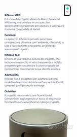 Riflesso top per componibile mpdesing vetro specch
