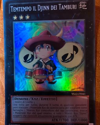 Temtempo Il Djinn Dei Tamburi s rara Yu-Gi-Oh!