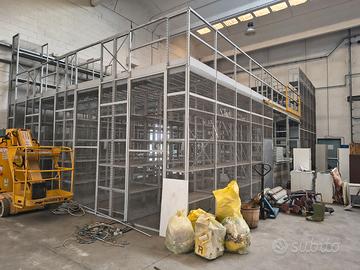 Scaffalatura modulare industriale