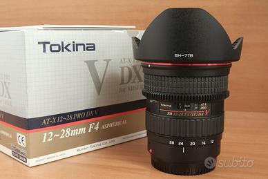 Tokina SD 12-28 F. 4 DX V  ATX-PRO per Canon