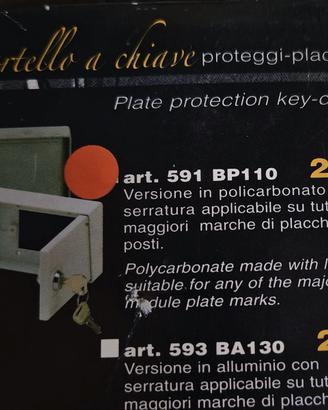 4 - Sportello in policarbonato Lince BP110