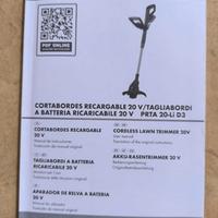 Tagliabordi a batteria ricaricabile