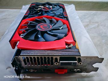 Nvidia GeForce GTX 960 MSI Gaming cheda grafica pc