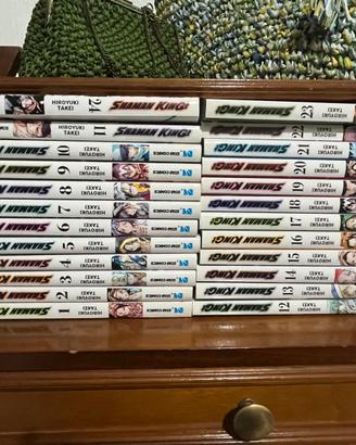 Manga SHAMAN KING dal 1 fino al 24