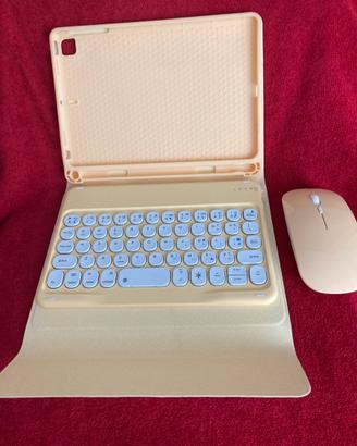 Tastiera , mouse e case per ipad mini