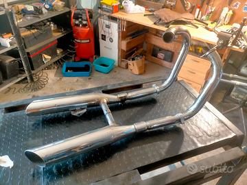 Sistema di scarico Suzuki Intruder 