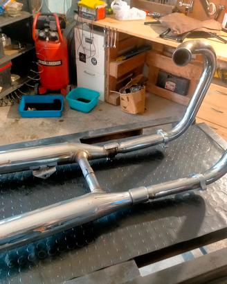 Sistema di scarico Suzuki Intruder 