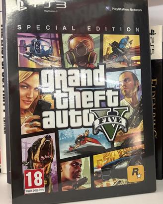 Grand Theft Auto GTA 5 SPECIAL EDITION PS3 Italia