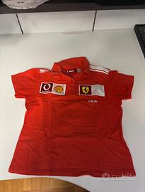 Maglietta Ferrari bambino Vodafone anni 2002/2004