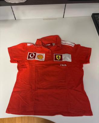 Maglietta Ferrari bambino Vodafone anni 2002/2004