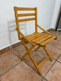 Sedie bambini legno