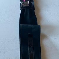 Cintura a fascia pelle scamosciata Fornarina tg.M