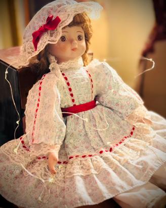 Porcelaine Vintage Doll, 1988,1989 collezione