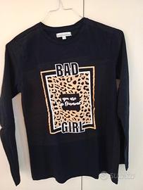 Maglia manica lunga  nera 13-14 Piazza Italia