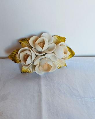 Fiori in Ceramica Artigianale Stile Capodimonte