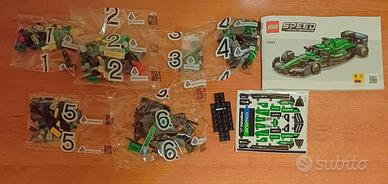 lego auto da corsa aston martin aramco 77245