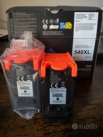 2 Cartucce PG-540XL Nero Stampante Canon