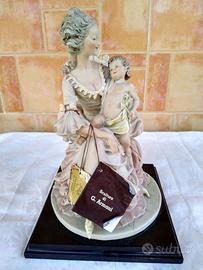 STATUA  DAMA CAPODIMONTE