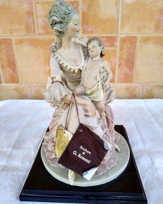 STATUA  DAMA CAPODIMONTE