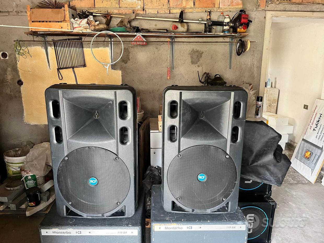 Rcf art 500 Strumenti musicali usati