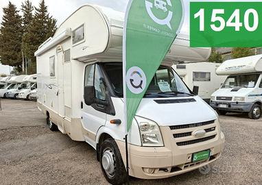CAMPER RIMOR FORD MANSARDATO 6 POSTI DINETTE LETTO