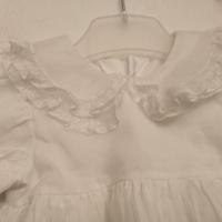 Vestitino per battesimo bianco